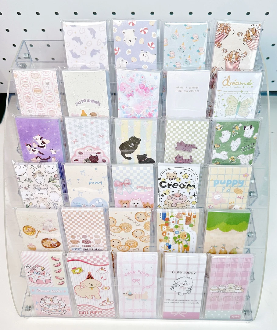 【萌趣时光】原创系列可爱ins风长条便签本可撕无粘性DIY手账素材