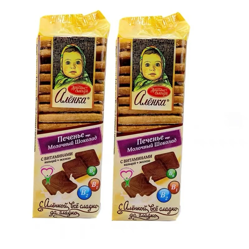 大头娃娃巧克力早餐饼干