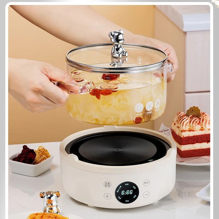 全自动发热炉煮茶神器家用多功能电热炉烧水煮茶专炉高硼硅玻璃壶