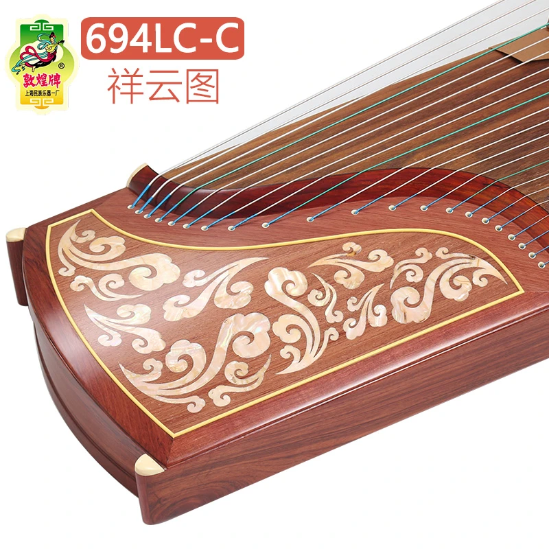敦煌古筝694LC系列红木贝雕专业考级初学者古筝乐器
