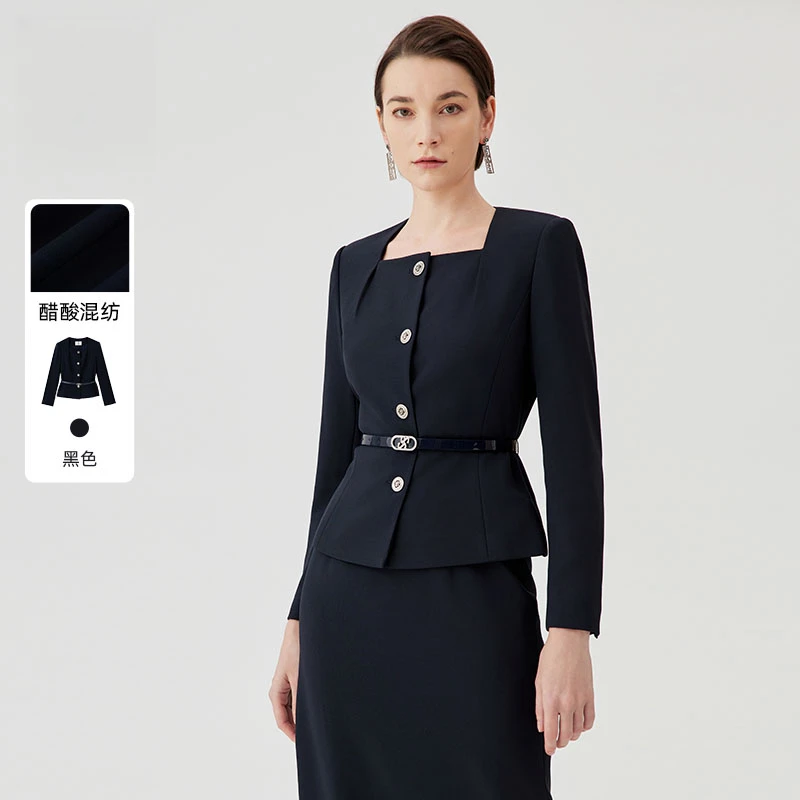 赢智尚新款时尚短款上衣外套显瘦正装ZB00669