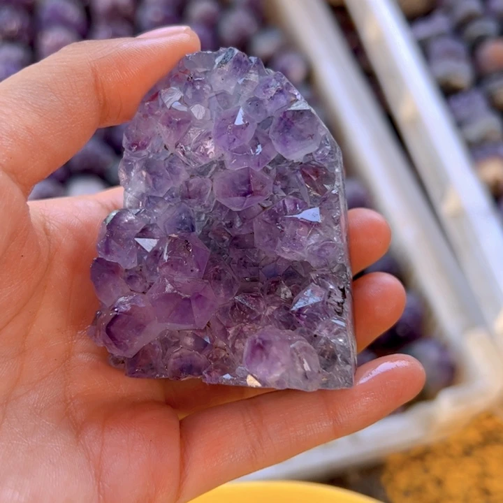 【闪购商品】水晶紫水晶摆件7未镶嵌