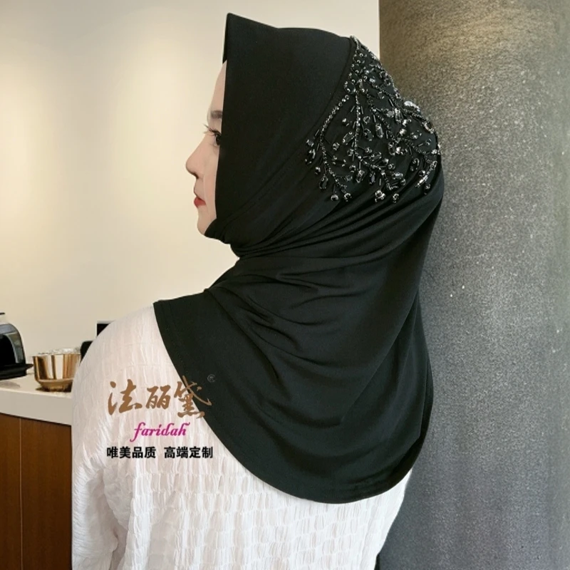 法丽黛重工金枝玉叶套头巾