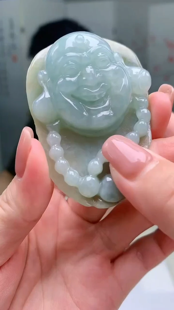 【闪购商品】定制翡翠未镶嵌5028jj-毛货挂件52