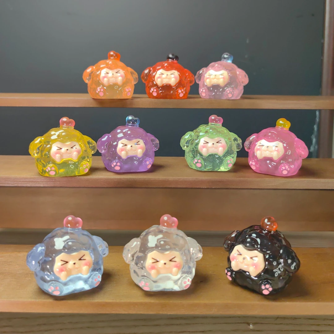 【直播拆】透色团子KiKi树脂DIY手工摆件欢迎下单