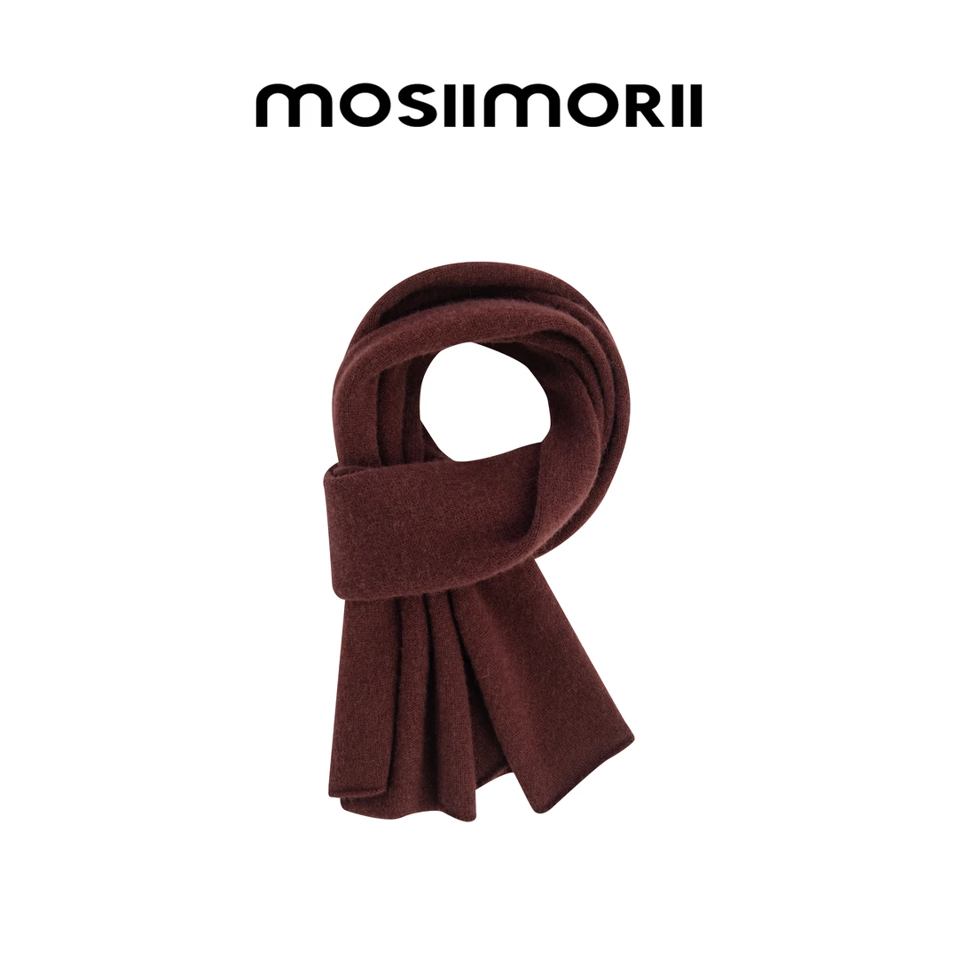 【羊绒围巾】针织时尚休闲百搭羊绒柔软高档简约潮流保暖纯色韩版