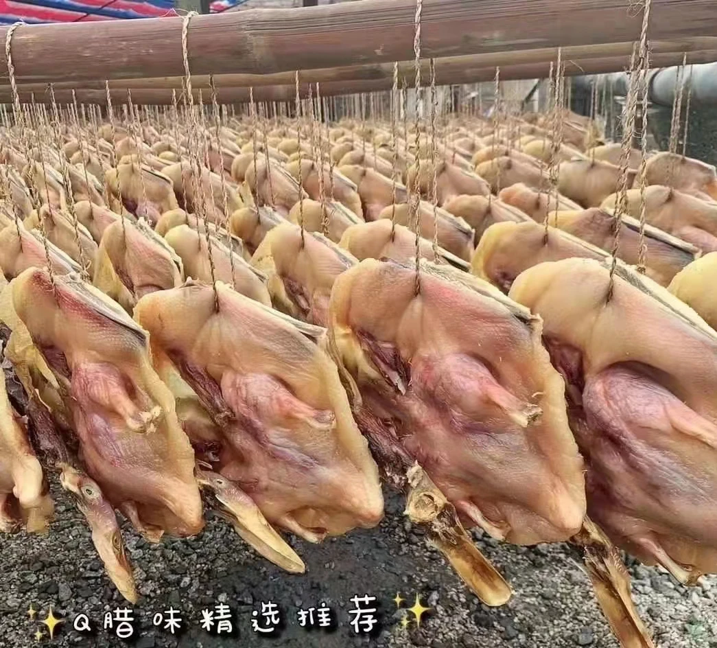 虎门白沙特产白沙天然生晒糟米油鸭白沙腊鸭