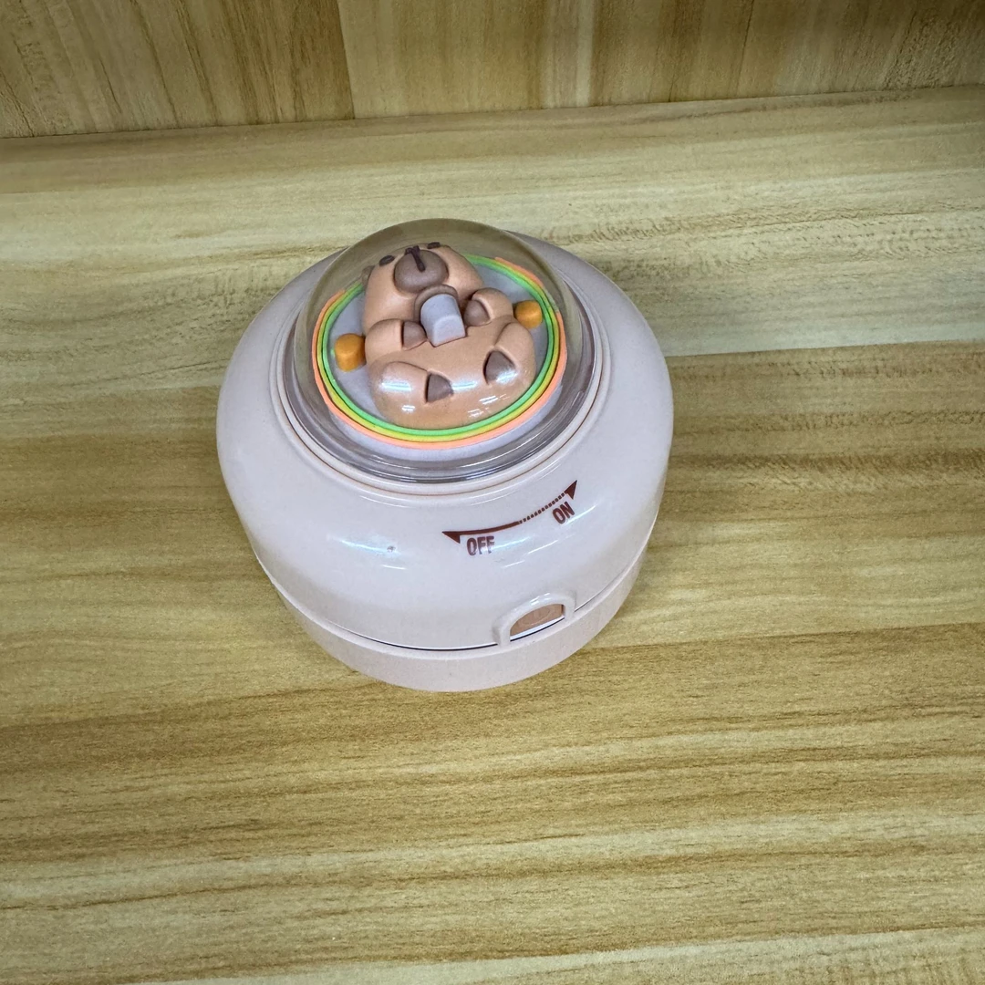 帝凡斯桌面吸尘器卡皮巴拉可爱小学生吸橡皮擦屑机儿童书桌清理
