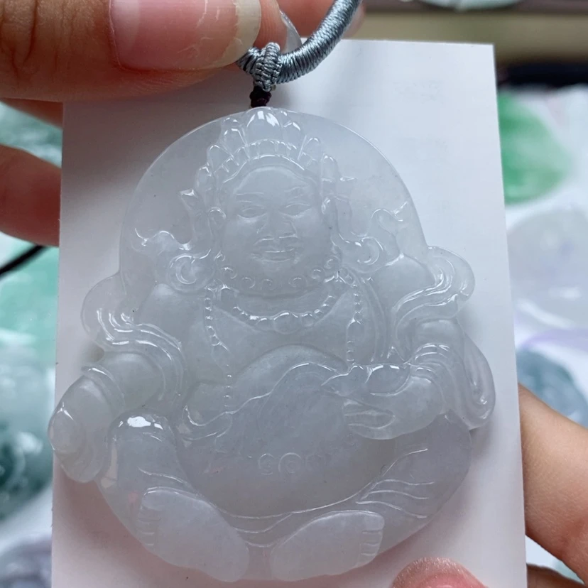 【闪购商品】翡翠颈饰未镶嵌又***玩天然a货翡翠