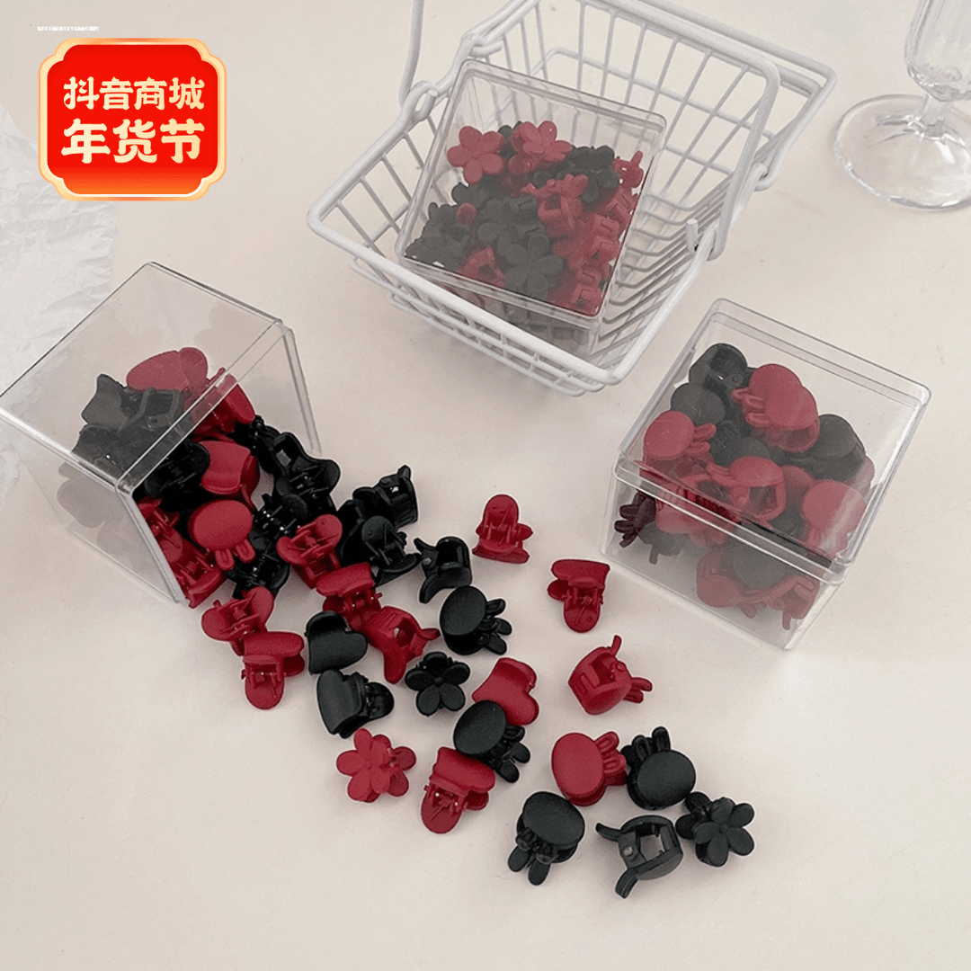 甜美气质简约优雅显白迷你小抓夹网红新款2023ins夏季韩系温柔百