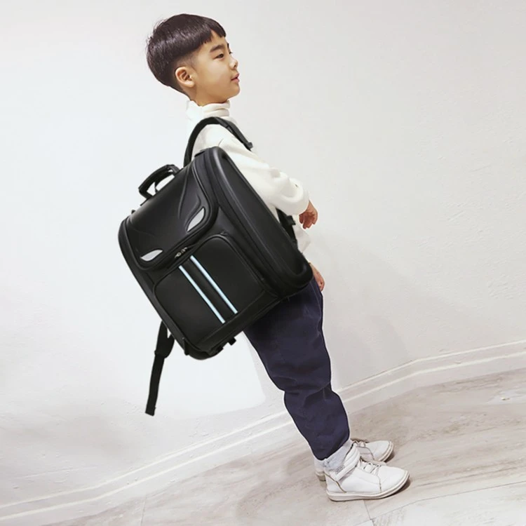 CHUNYU/春宇韩版1至6年级小学生书包减负护脊儿童书包皮质面料