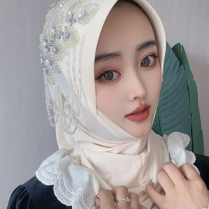 伊兰•树叶重手工帽檐头套