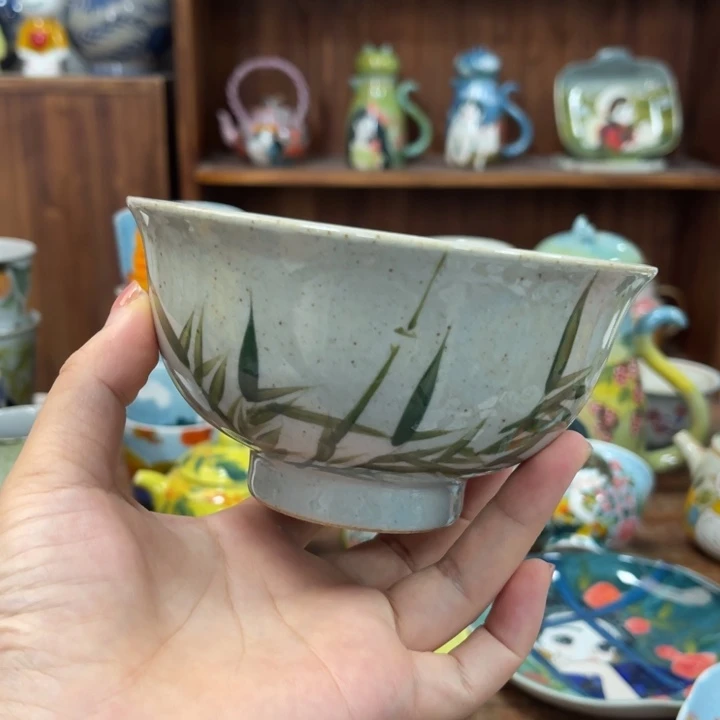 瓦当景德镇手绘陶瓷。
