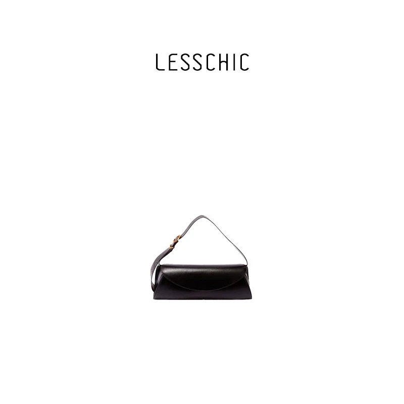 LESSCHIC【Jil法棍】秋季新品 真皮单肩女包