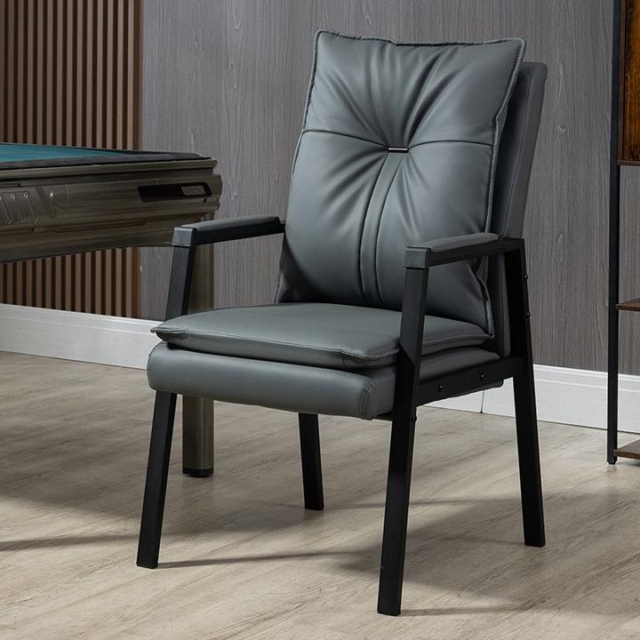 棋牌室麻将馆专用椅家用加高椅靠背四腿椅凳子舒适麻将专用椅子