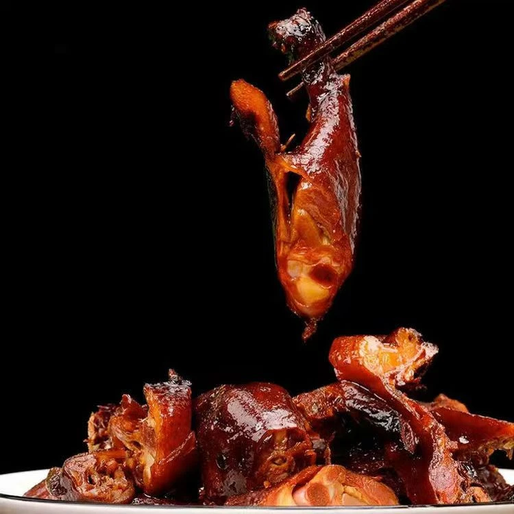 美味特产味道香辣爆辣酱板鸭解馋好吃开袋即食*整只500g/袋