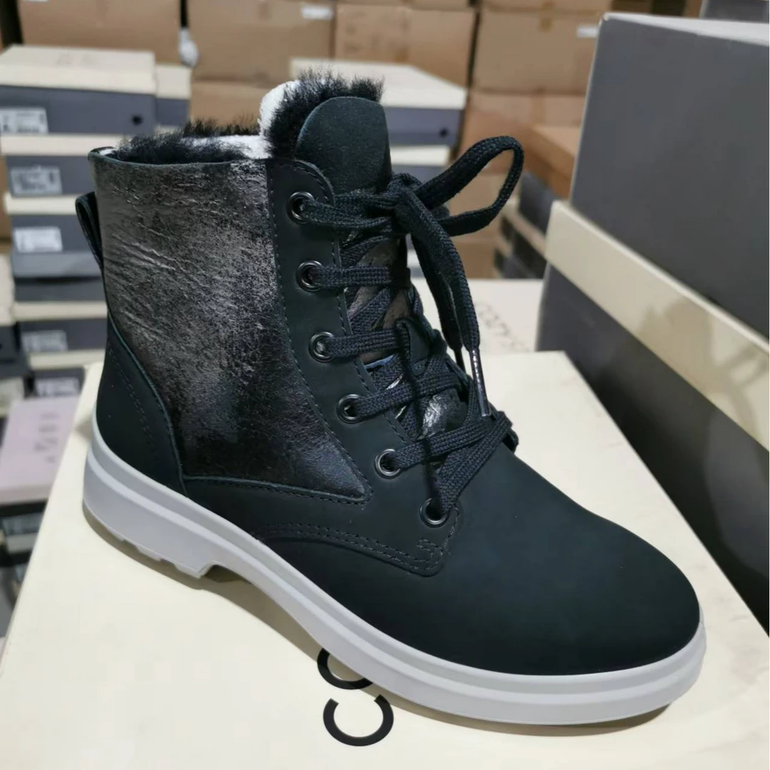 ［微瑕CZ女］33601系带雪地靴