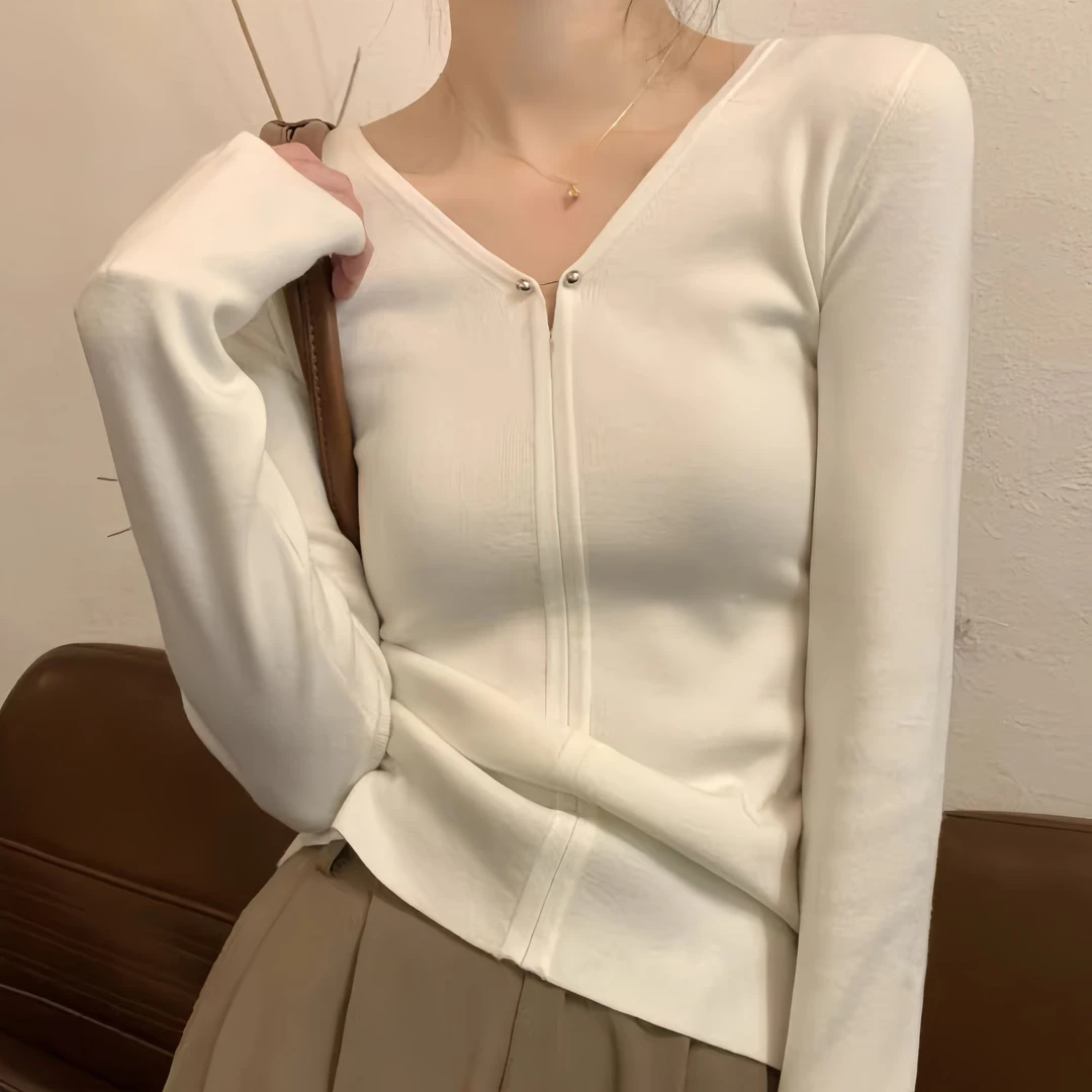 胖MM风2 72冬季德绒保暖新款大码百搭显瘦洋气遮肉长袖