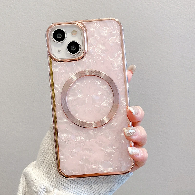 iPhone15promax苹果16promax手机壳13少女14贝壳12磁吸11防摔pro