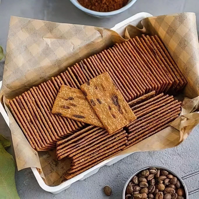 岩烧咖啡薄脆饼干咖啡味饼干独立包装整箱学生宿舍休闲解馋小零食