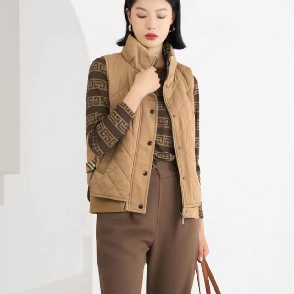 楠楠轻奢-秋冬时尚棉衣马甲-128267