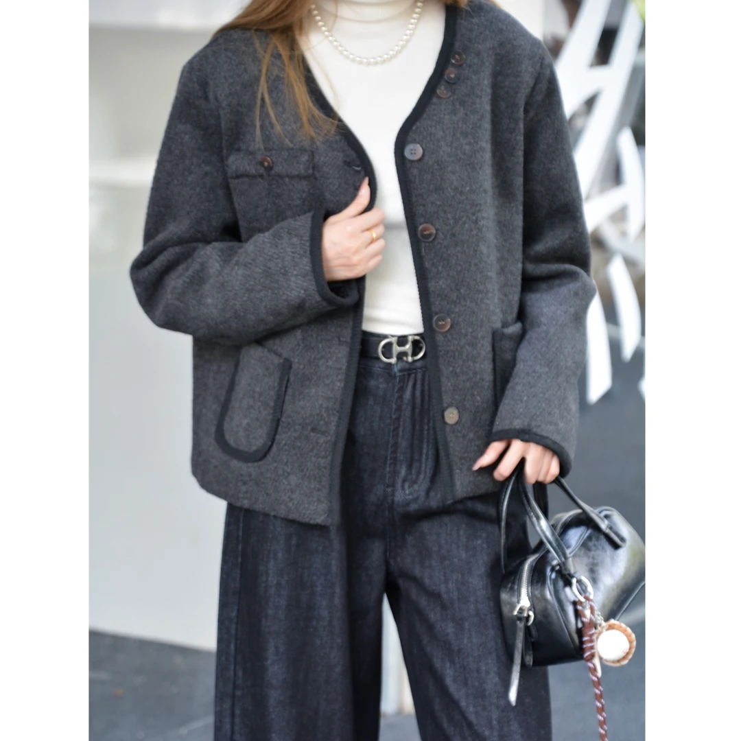 秋冬韩版宽松两件套