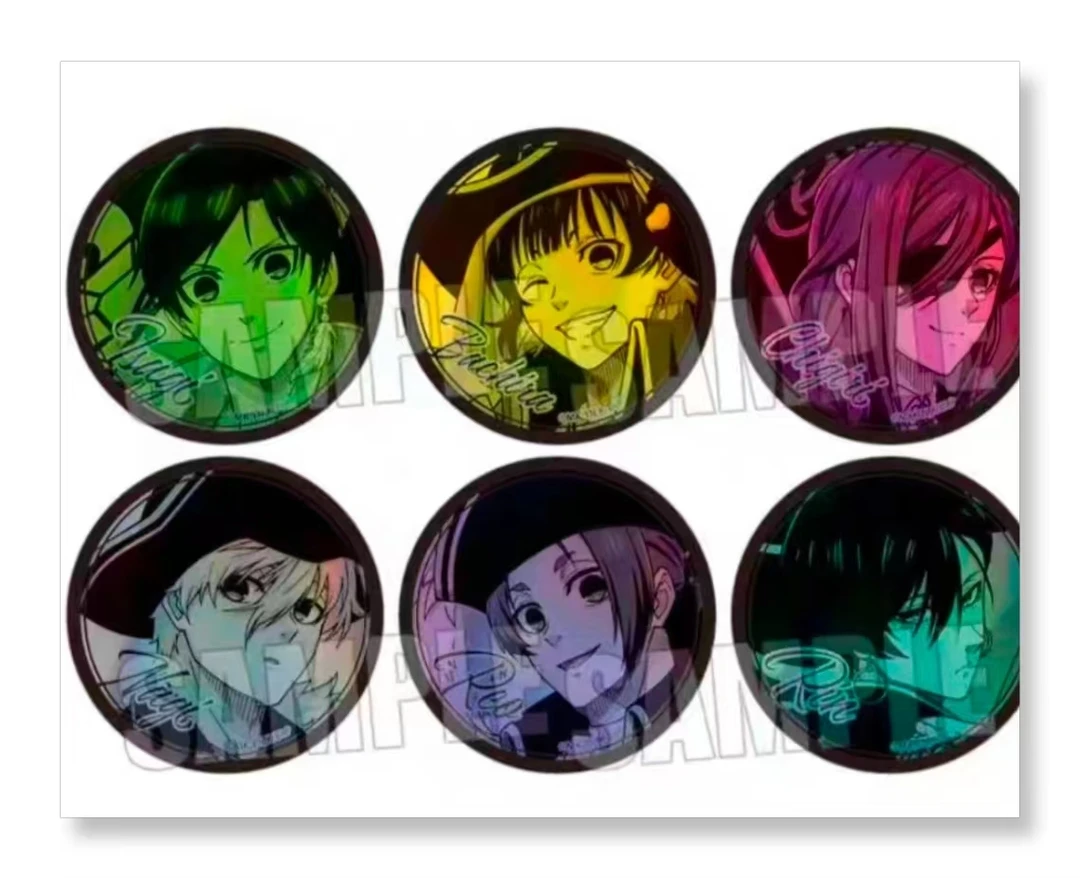 【蓝色监狱】蓝锁异色铜闪吧唧 海盗ver.系列潮玩盲盒（代拆）
