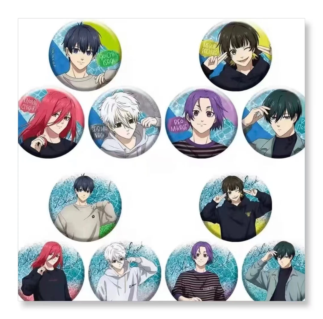 【日谷】蓝色监狱 蓝锁水族馆吧唧 徽章盲袋 系列日谷现货潮玩盲盒