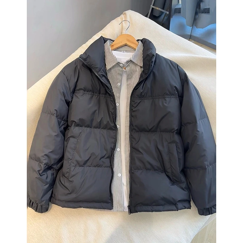 cleanfit立领棉服男款冬季加厚美式复古棉衣外套痞帅不臃肿面包服