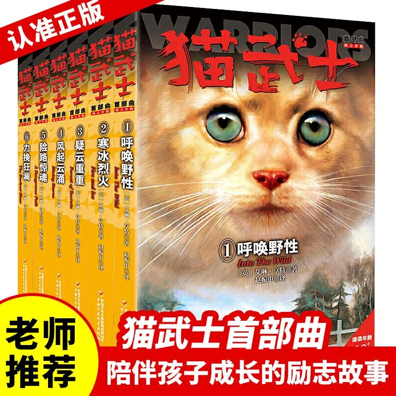 猫武士 首部曲呼唤野性 二 三 四 五 六部曲 三四五年级课外