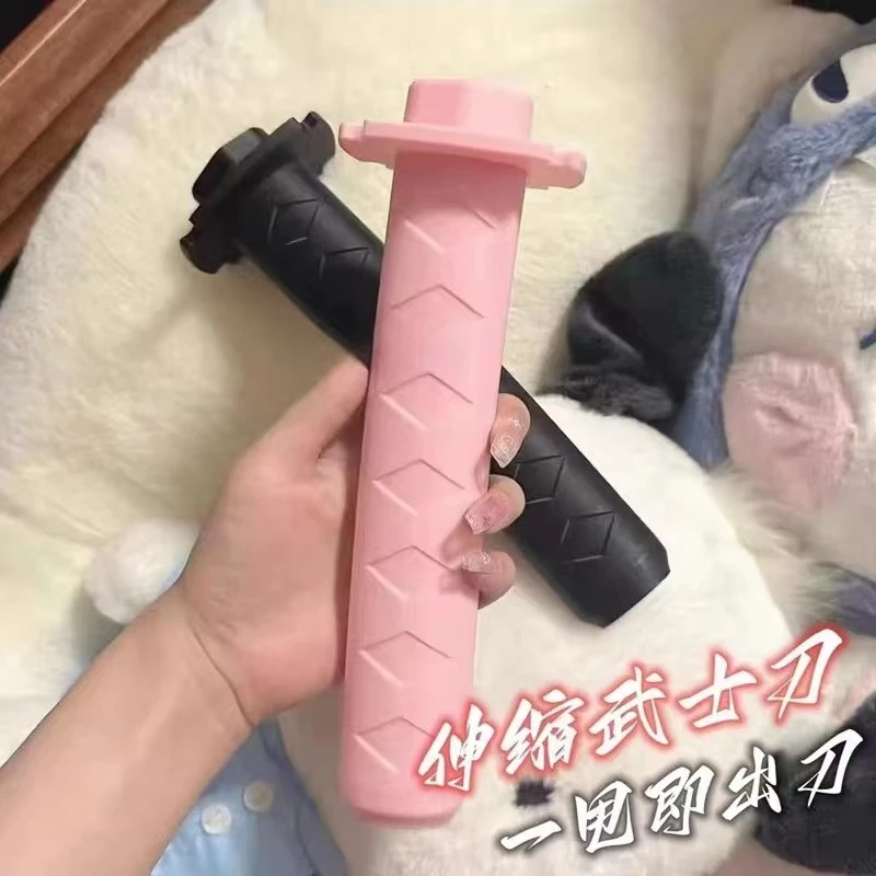3D伸缩武士dao炫酷男生女生解压玩具塑料模型趣味宿舍减压玩具
