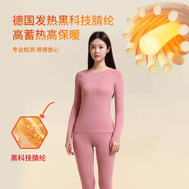 新款双面加厚德绒保暖套装