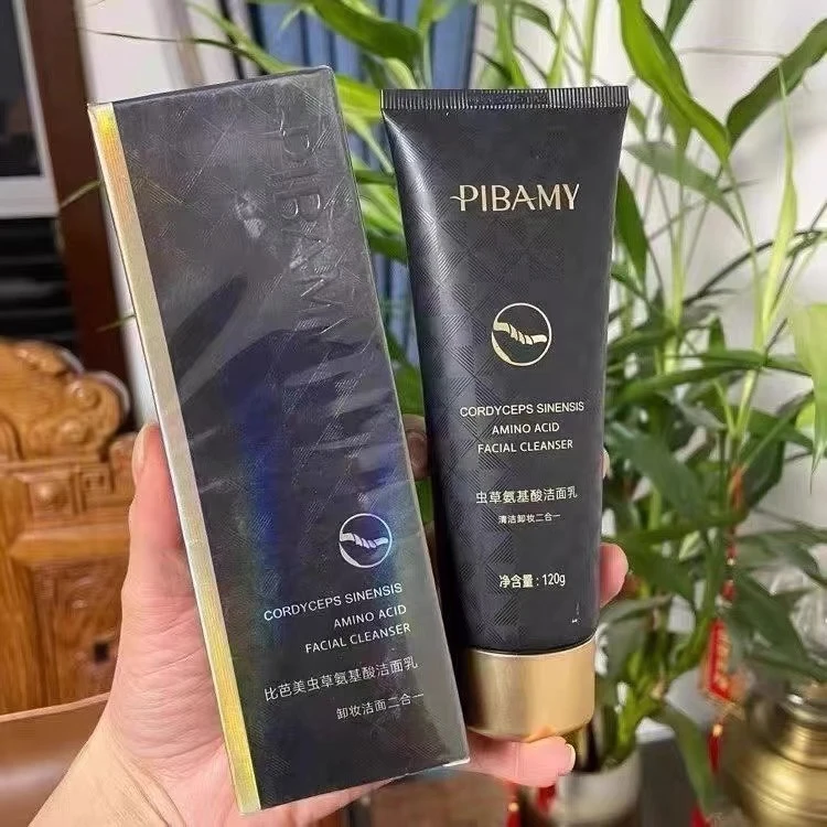 比芭美虫草氨基酸洁面乳120g（到手2支）
