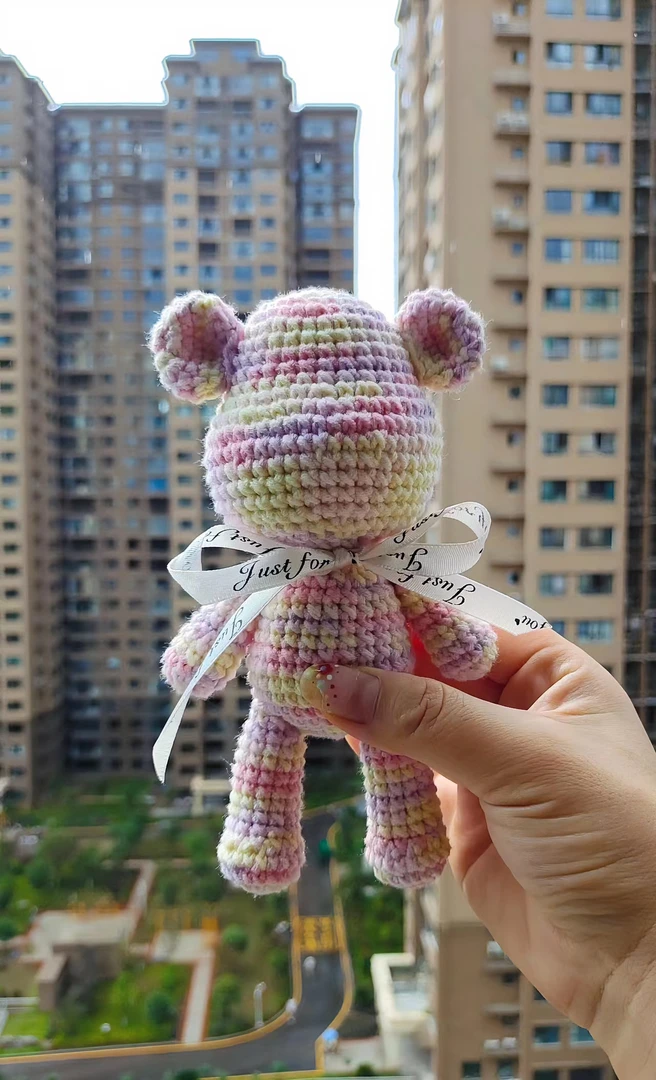 (201-400)毛线直播间花包手工手编