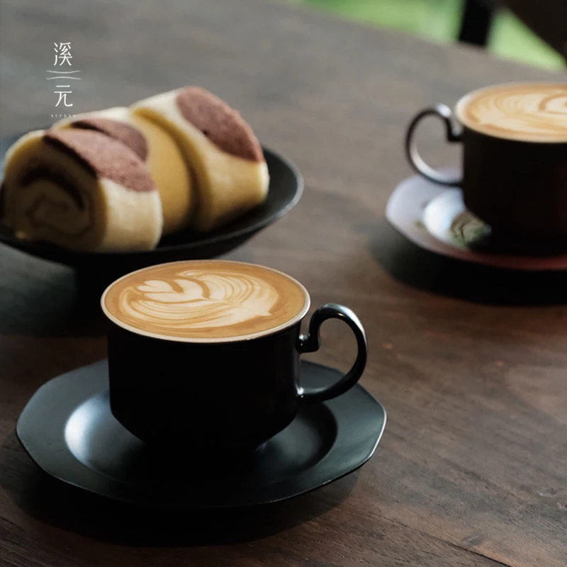 【溪元茶事】暖古 咖啡杯双色入（新）180毫升（官方直接发货