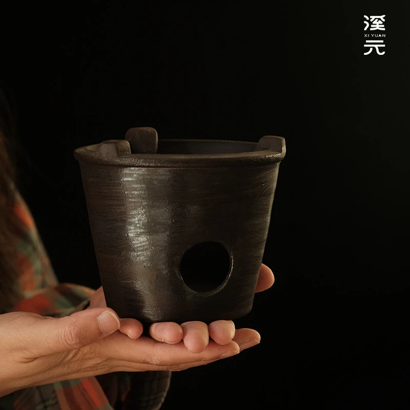 【溪元茶事】景德镇手工陶瓷炭炉酒精炉烧水(官方直接发溪元茶器