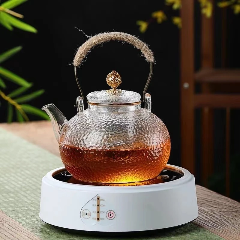 巧茗电陶炉智能款烧水耐热煮茶保温家用小型煮茶器加热