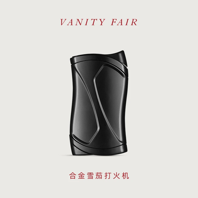 VANITYFAIR雪茄打火机 防风单火充气合金打火机个性男士礼物