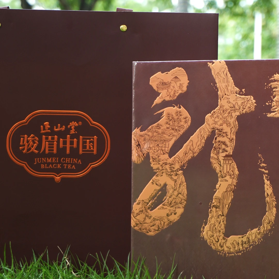 ZHENGSHANTANG/正山堂【魔卡龙】骏眉中国摩卡龙茶叶礼盒256g送礼送