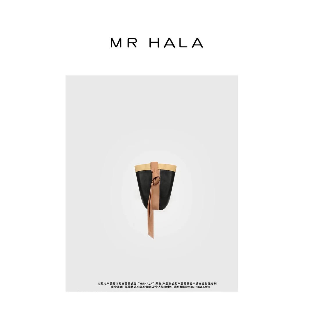 MRHALA 北欧艺术家小众单肩包 QB011