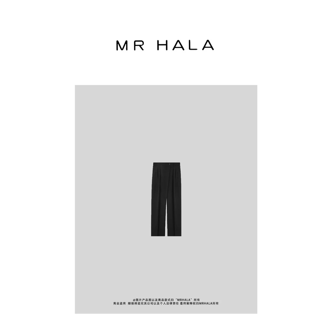 MRHALA 凌波微语休闲正装百搭西裤 YK37099