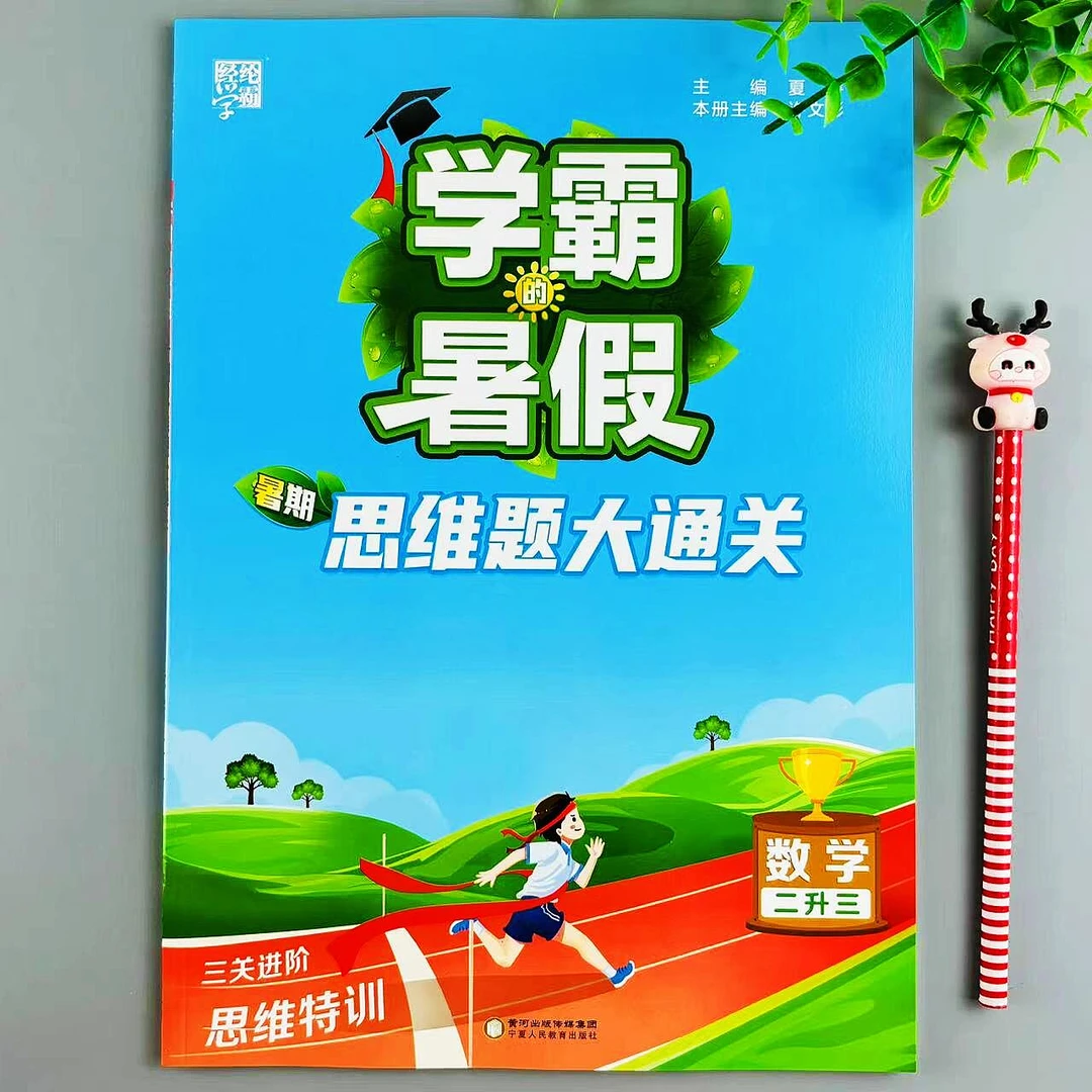 学霸暑期思维题大通关二升三年级数学暑假作业人教版数学思维训练