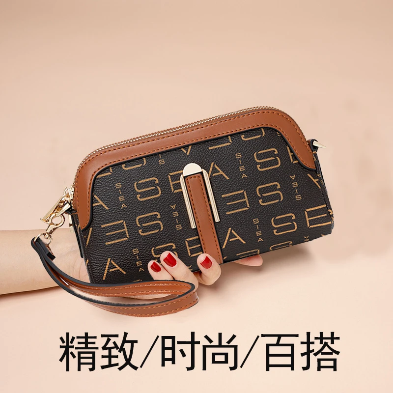 时尚女包小包手提斜挎两用妈妈买菜小包包高端气质手拎长款零钱包