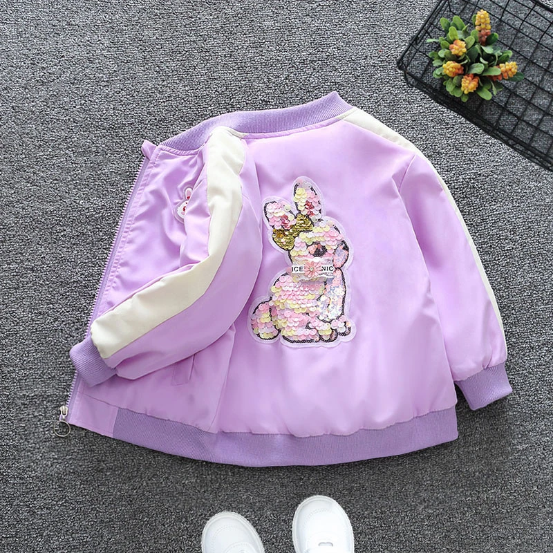 女童春秋外套2023春装新款中大童男童儿童休闲开衫夹克棒球服上衣