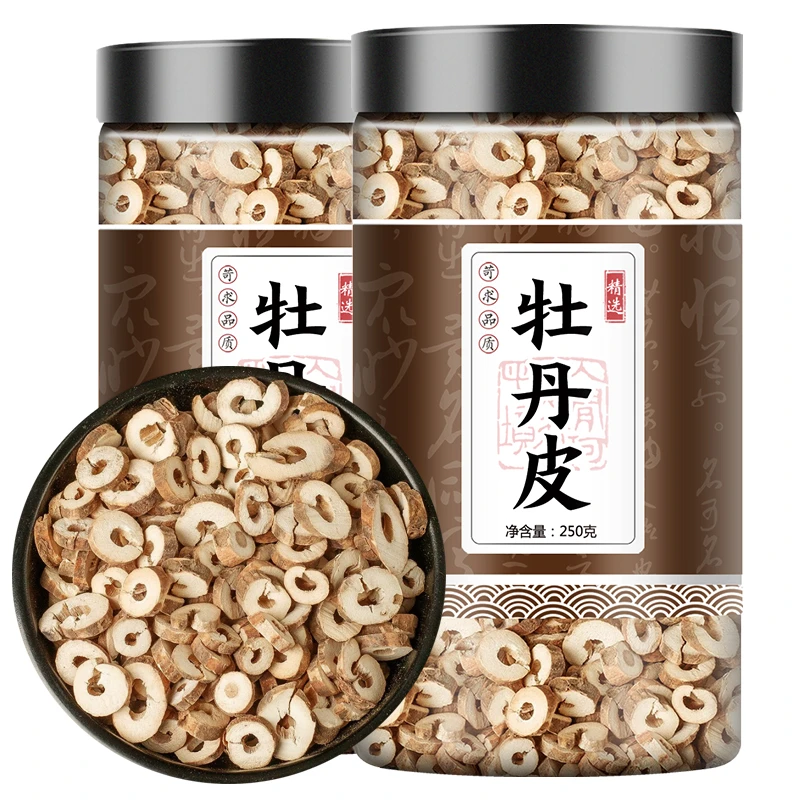 牡丹皮中药材250g叶菜正宗牡丹皮茶中药材牡丹皮正品精选晒干好货