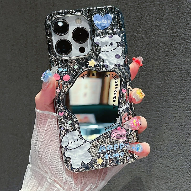 苹果14手机壳立体岩石iphone13华为荣耀oppovivo女款网红卡通防摔