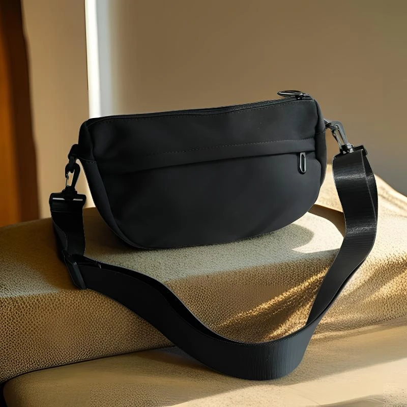 休闲运动轻便新款流行包包复古斜跨挎包小众单肩包饺子包时尚百搭