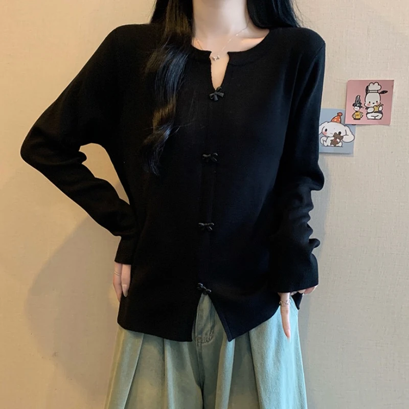 大码半开领长袖针织衫女秋冬新款胖MM宽松显瘦百搭洋气打底毛上衣