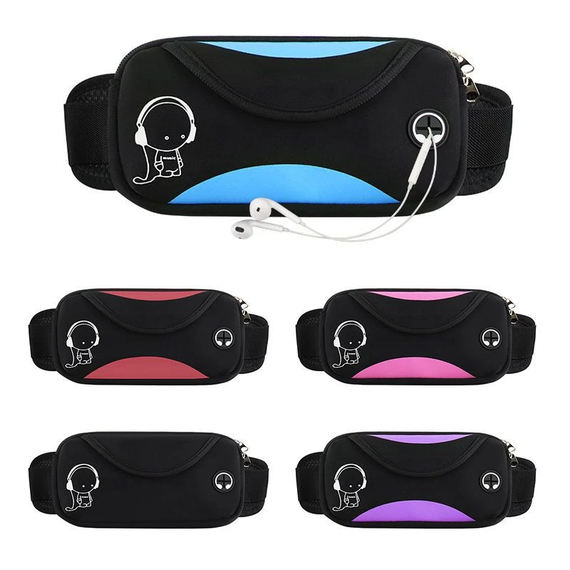 新款跑步运动腰包多功能手机包户外男女老少通用防水