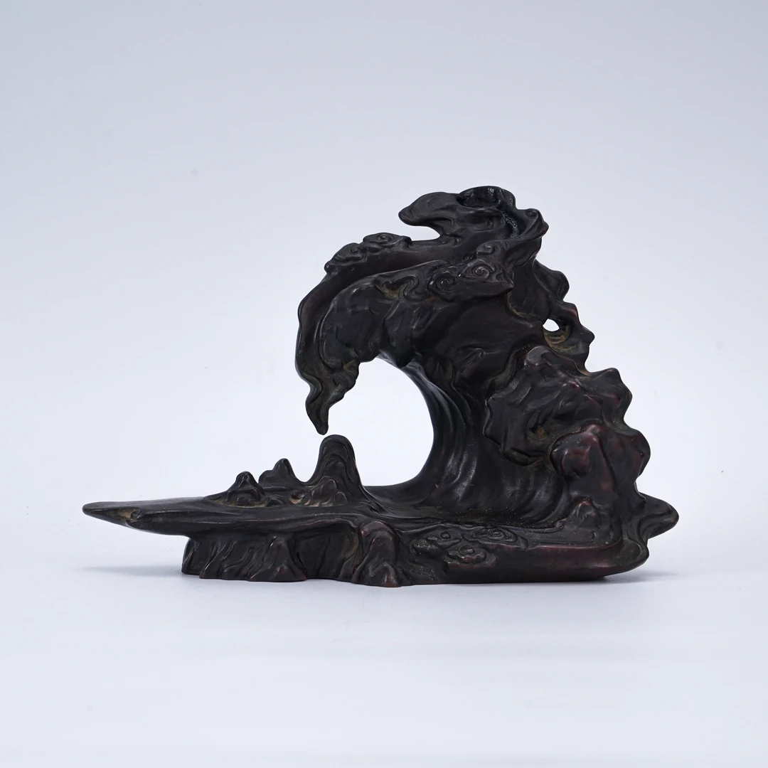 (A7)D11035954清 云纹倒流香摆件